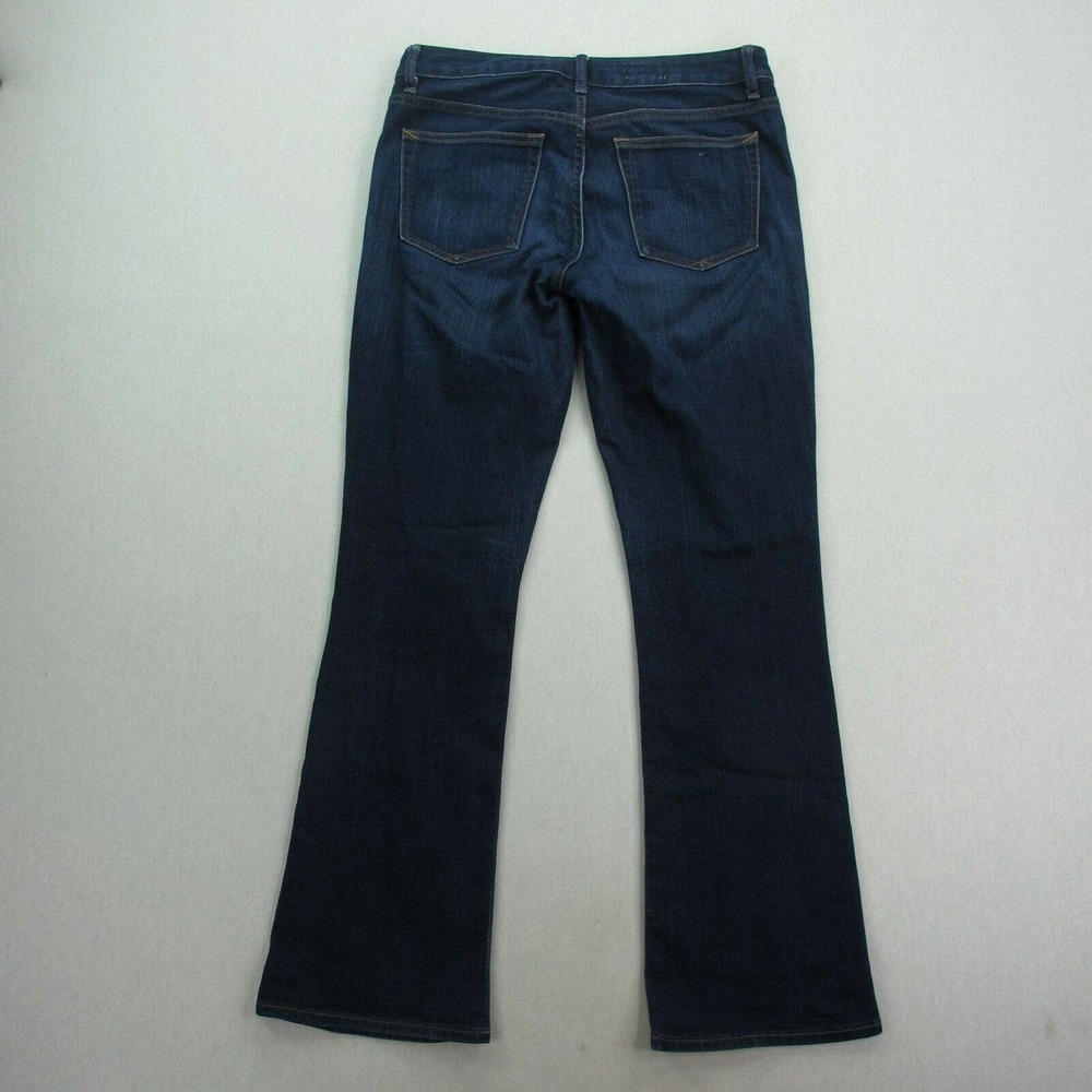 CC - Gap Perfect Boot Jeans Womens 28 Regular Dark Wash Mid Rise Bootcut Stretch - Picture 2 of 6